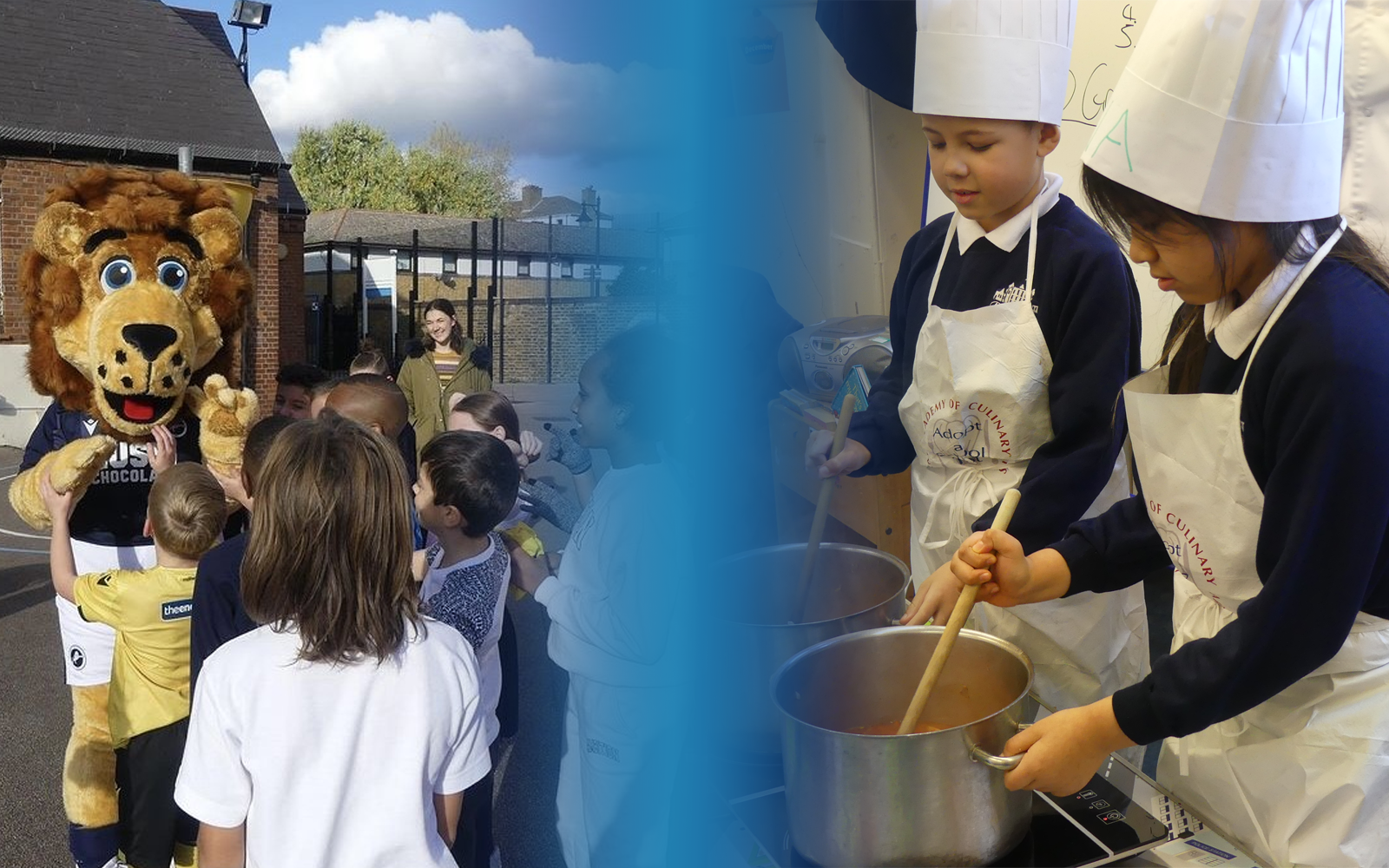 Millwall Community Trust deliver successful 'Kick and cook' programme.