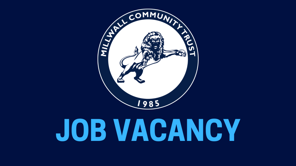 Millwall Community Trust is hiring a Football and Sports Development Officer.