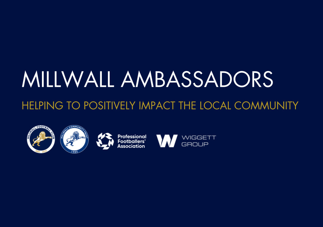 Millwall Community Trust confirms PFA Player Ambassadors for the 2025/26 campaign