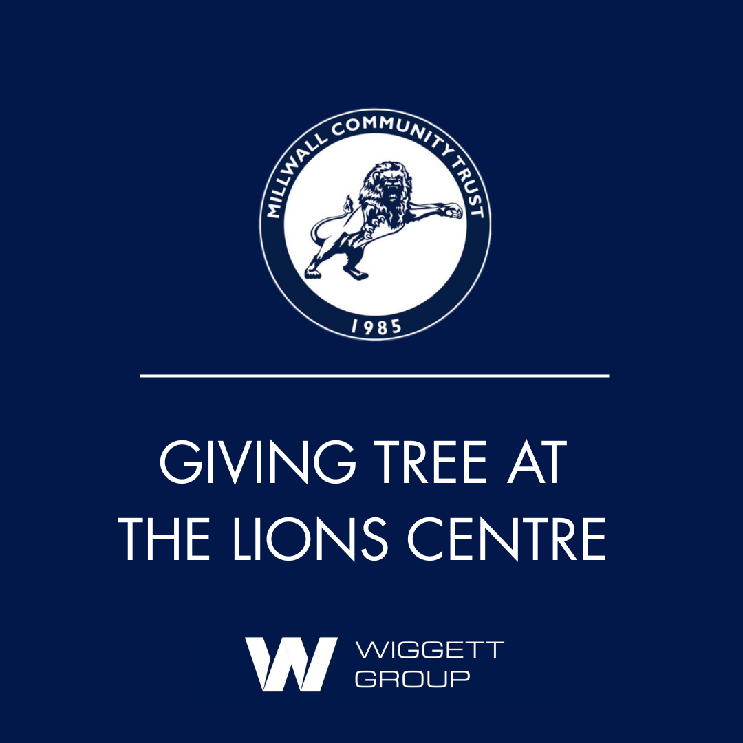 This Christmas, Millwall Community Trust is launching The Giving Tree at The Lions Centre