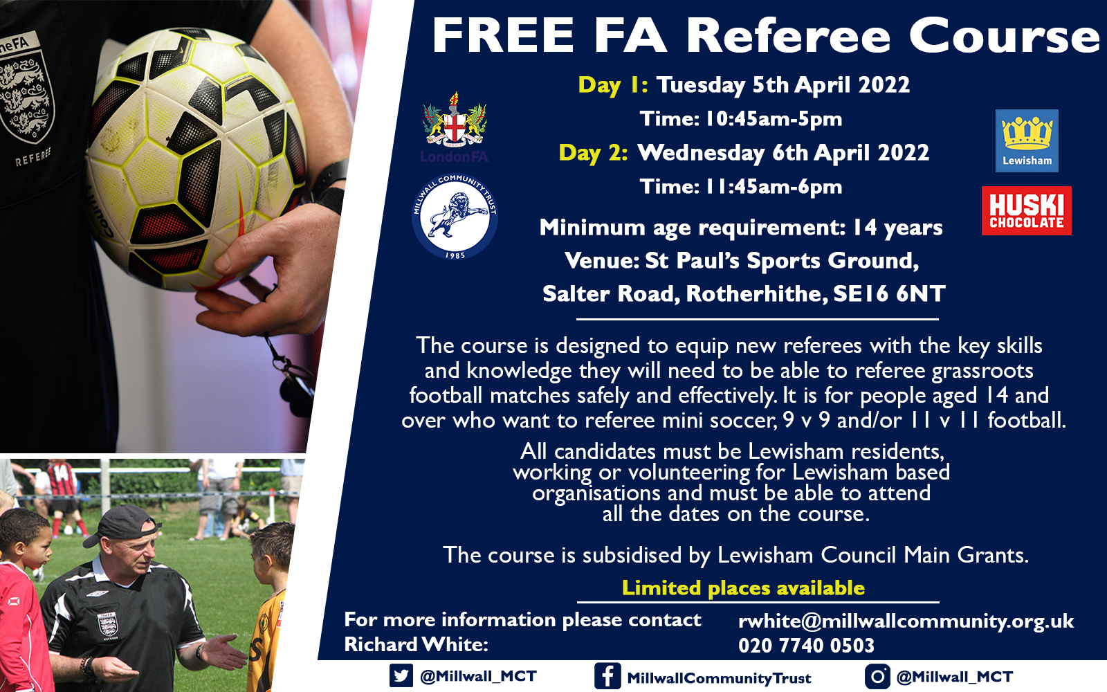FREE FA Referee Course