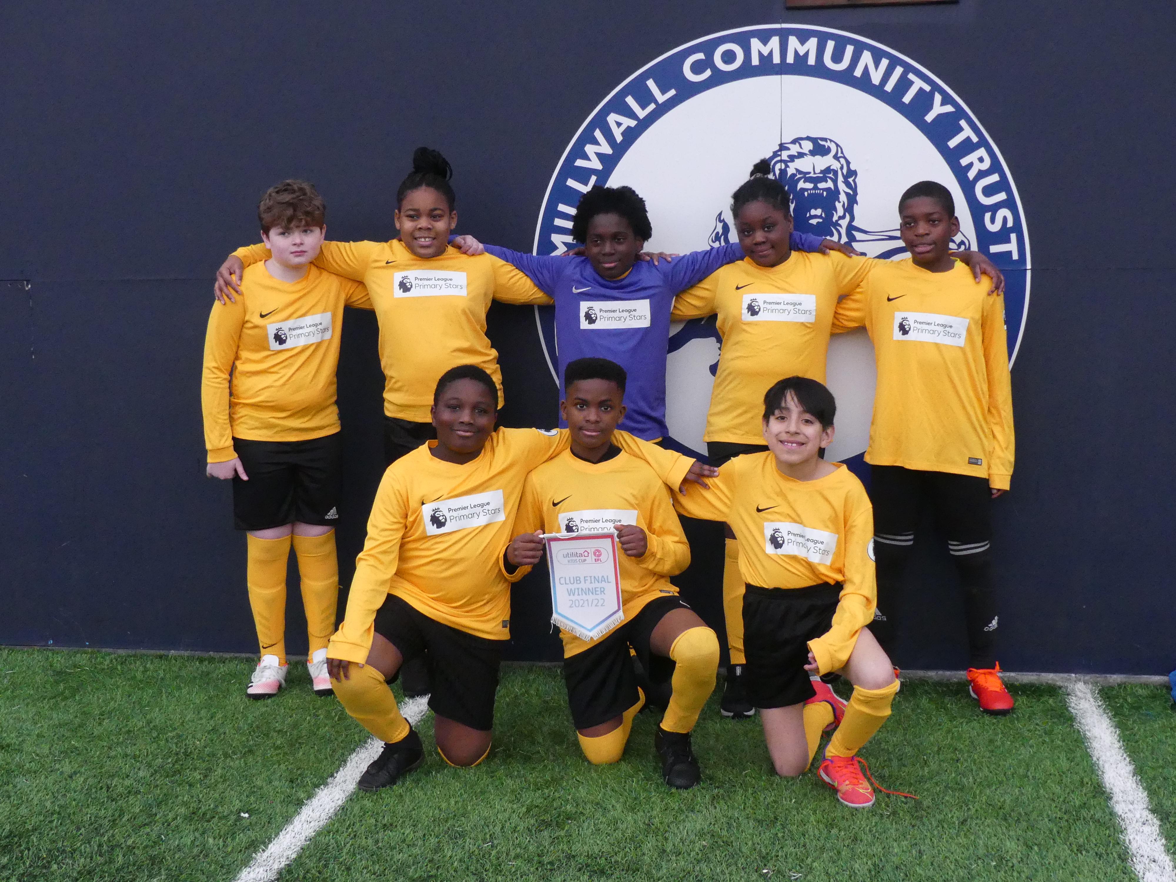 Millwall Community Trust - Our EFL Kids Cup Champions