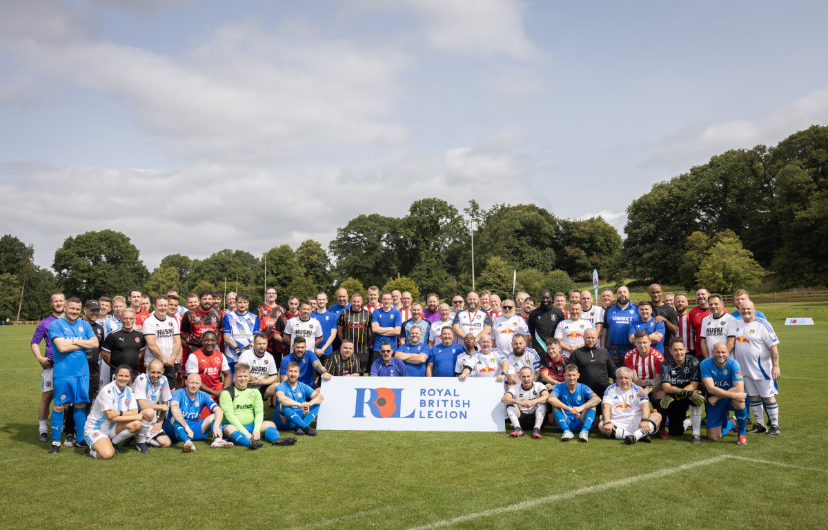 The Royal British Legion and EFL in the Community Join Forces to Launch Football Recovery Programme