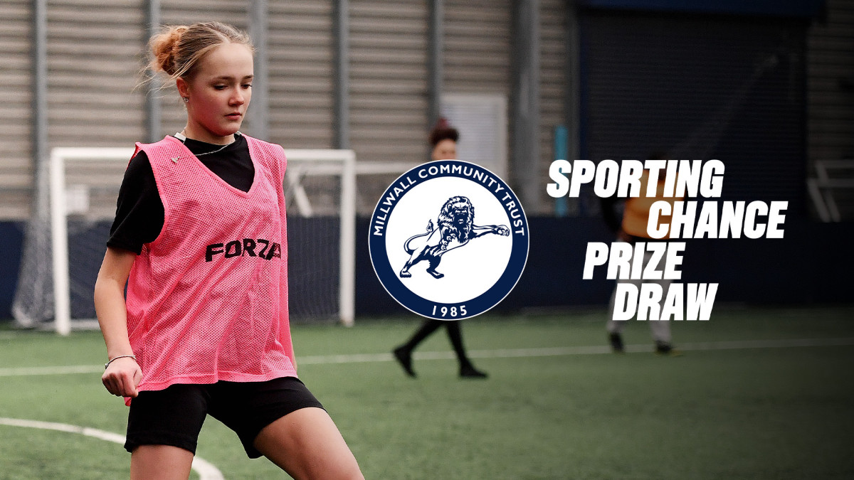 Sporting Prize Draw is OPEN - and you can raise money for Millwall Community Trust!