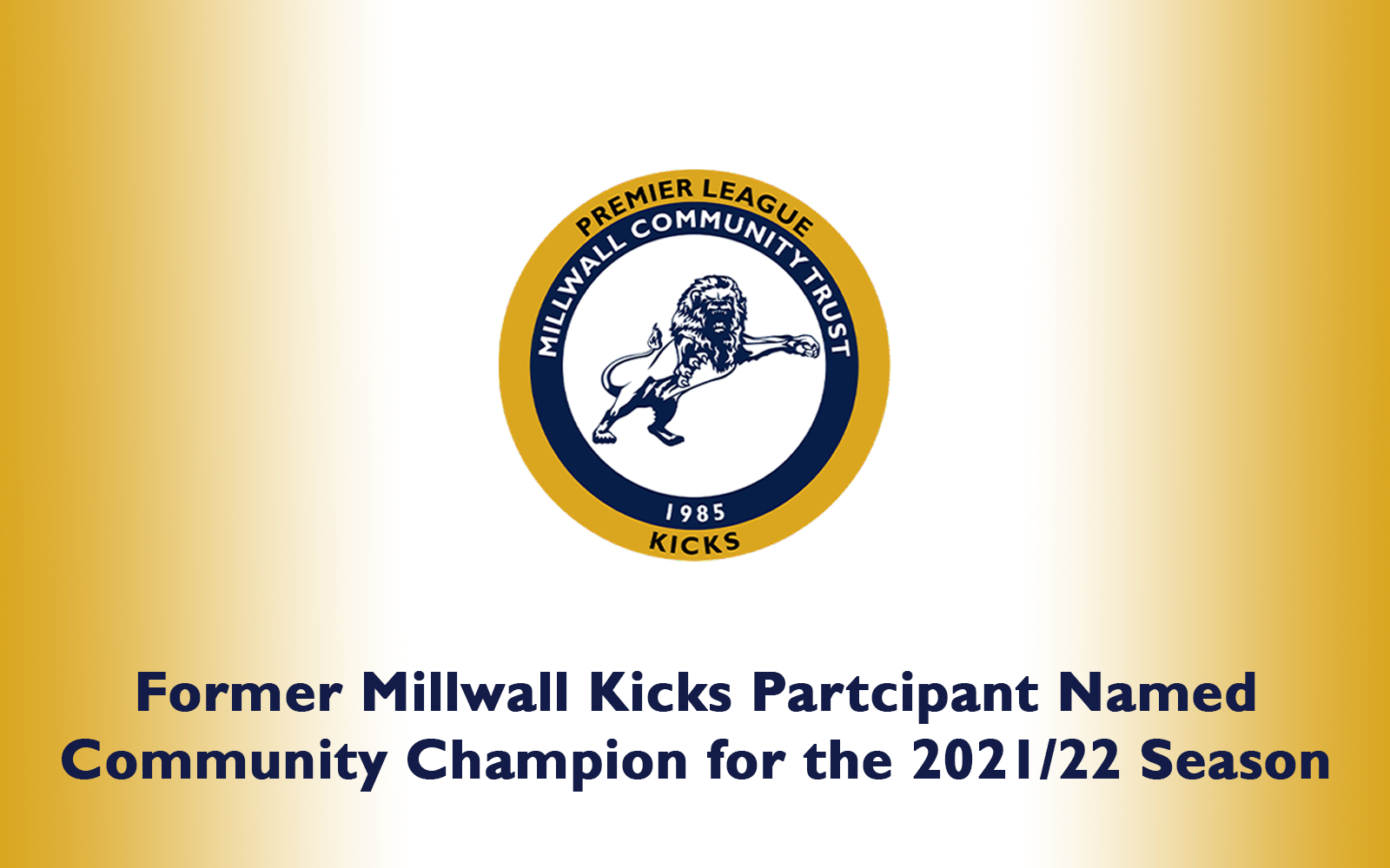 Former Millwall Kicks Participant Josh Koroma Named Huddersfield’s Professional Footballers Association Community Champion for the 2021/22 Season