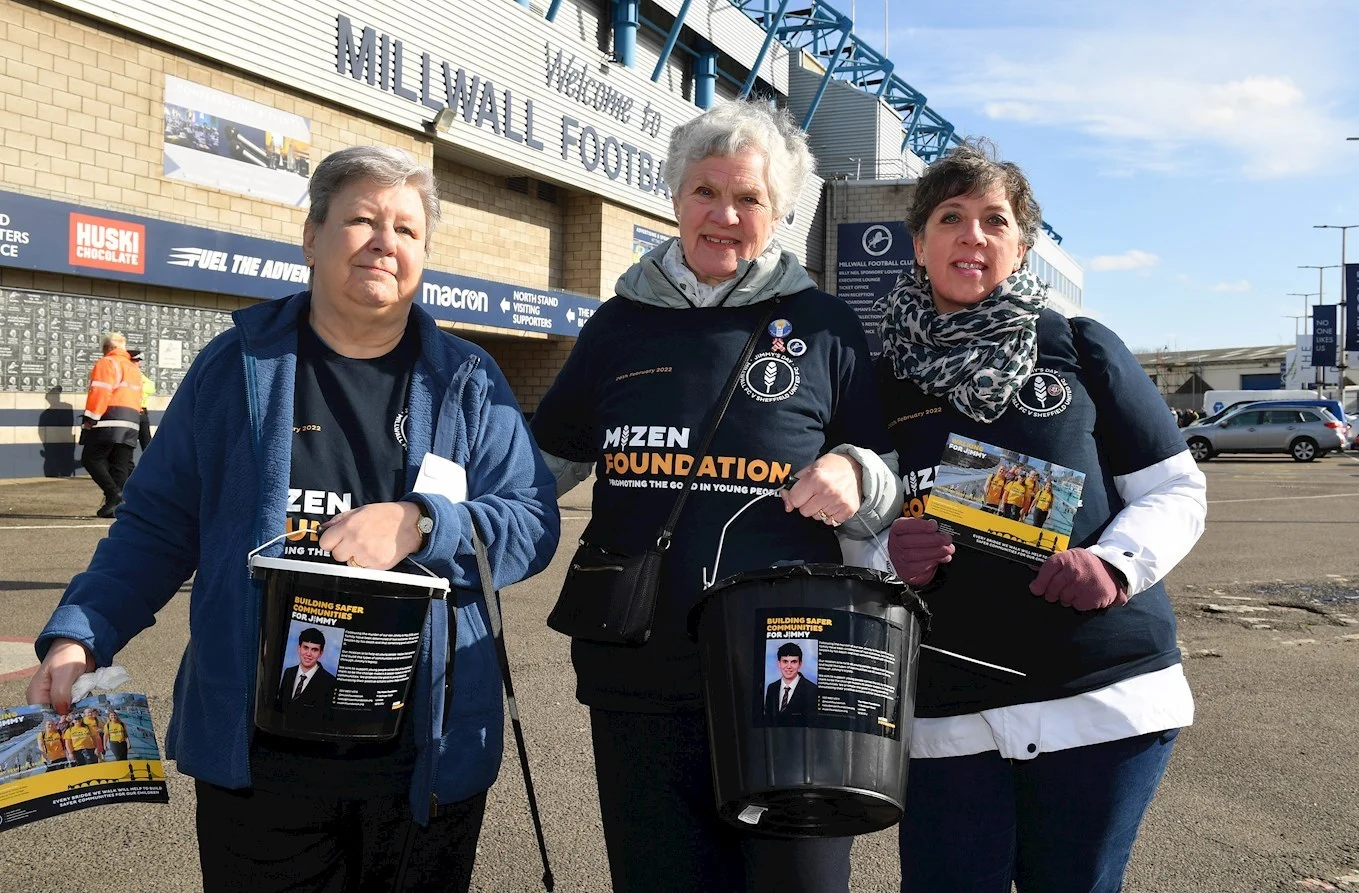 Millwall and Sheffield United fans raise £3,132.51 for Mizen Foundation