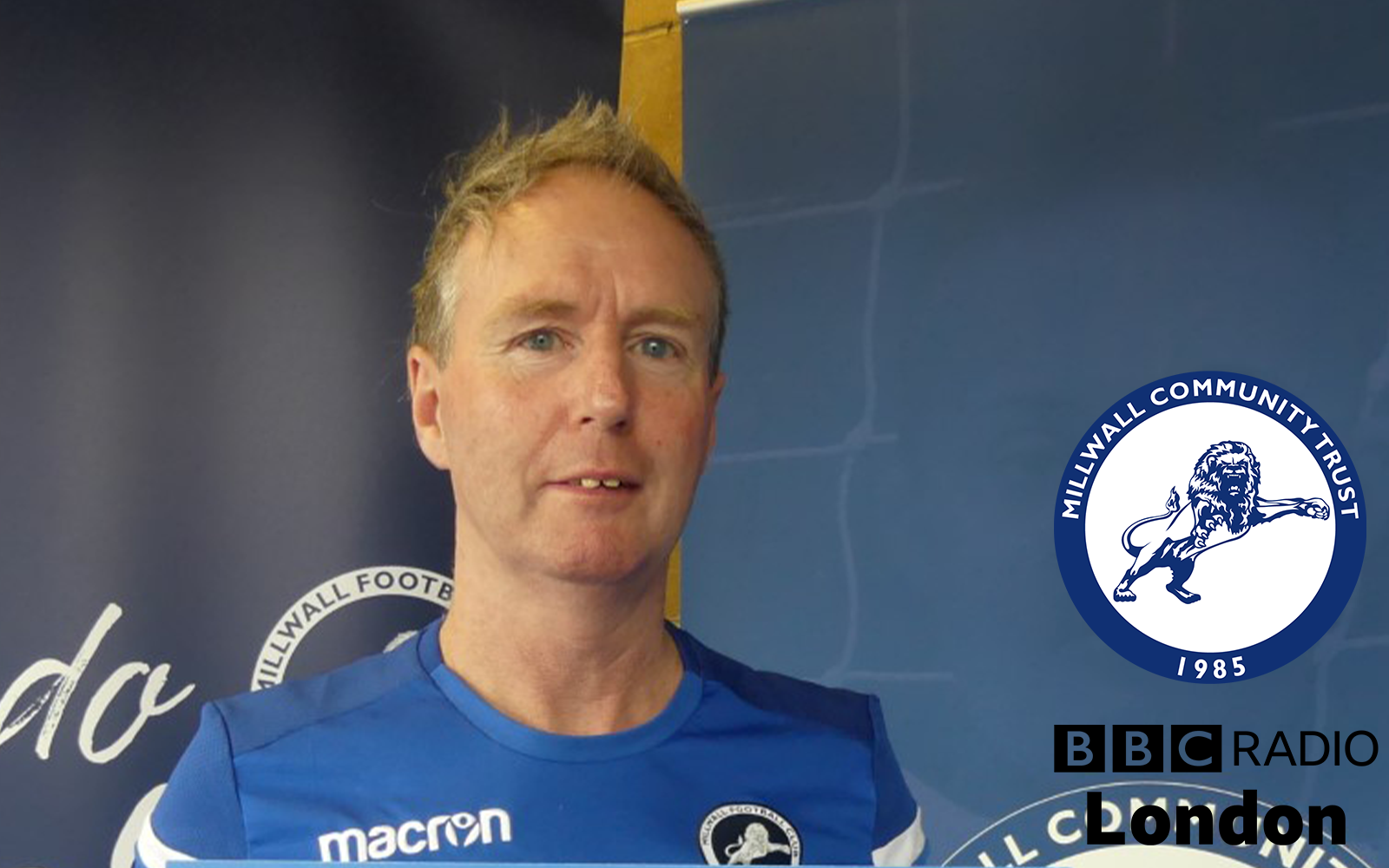 Millwall Community Trust - MCT CEO Sean Daly Live on BBC Radio London Tonight