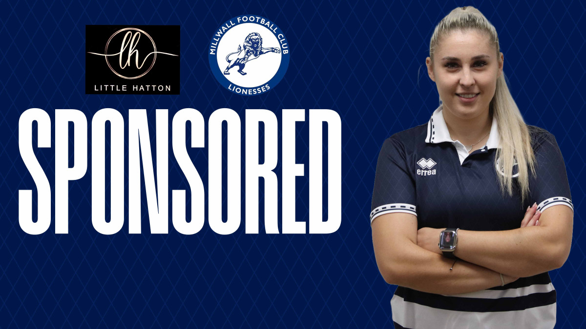 Millwall Lionesses striker Lucy Jellett has been sponsored by Leroy and Bobby, watch specialists at Little Hatton for the 2024/25 campaign