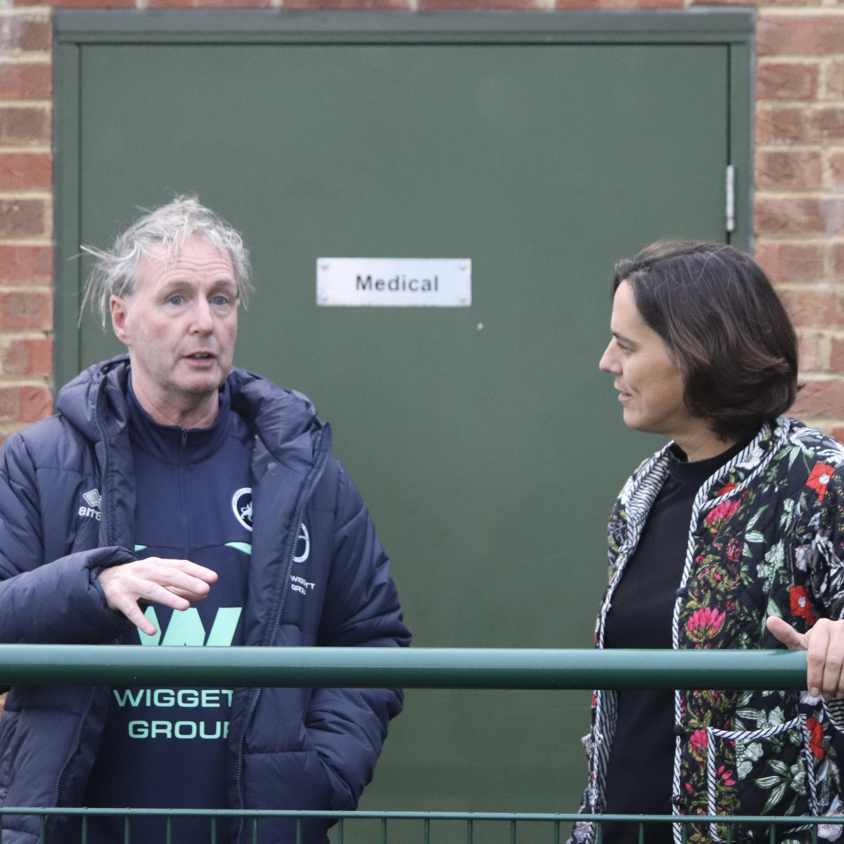 MCT hosted Southwark Council Leader Sarah King and Councillor Portia Mwangangye last week at St Paul’s Sports Ground, Rotherhithe for MCT’s Female sports participation