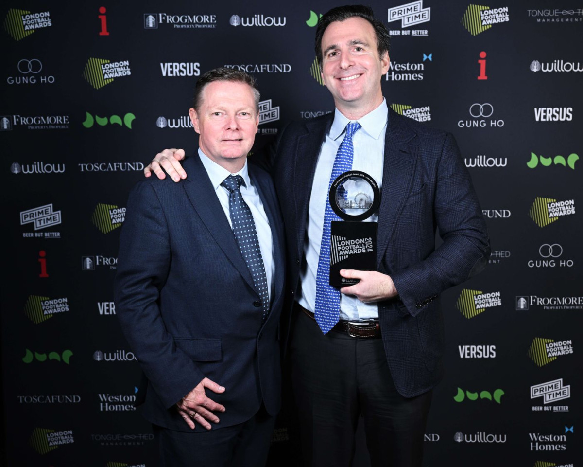 John Berylson posthumously awarded 'Power of Football' award at London Football Awards