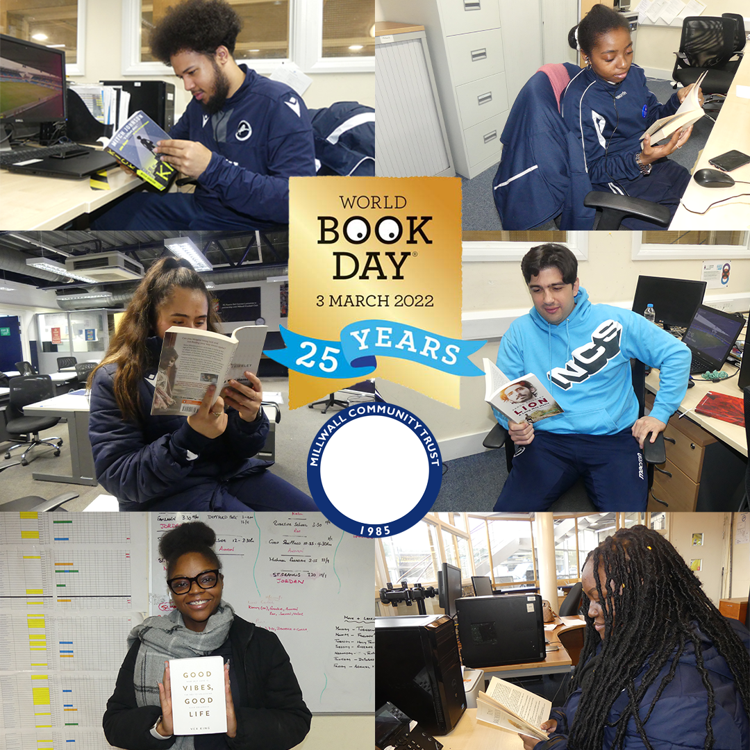 Millwall Celebrates the 25th Anniversary of World Book Day