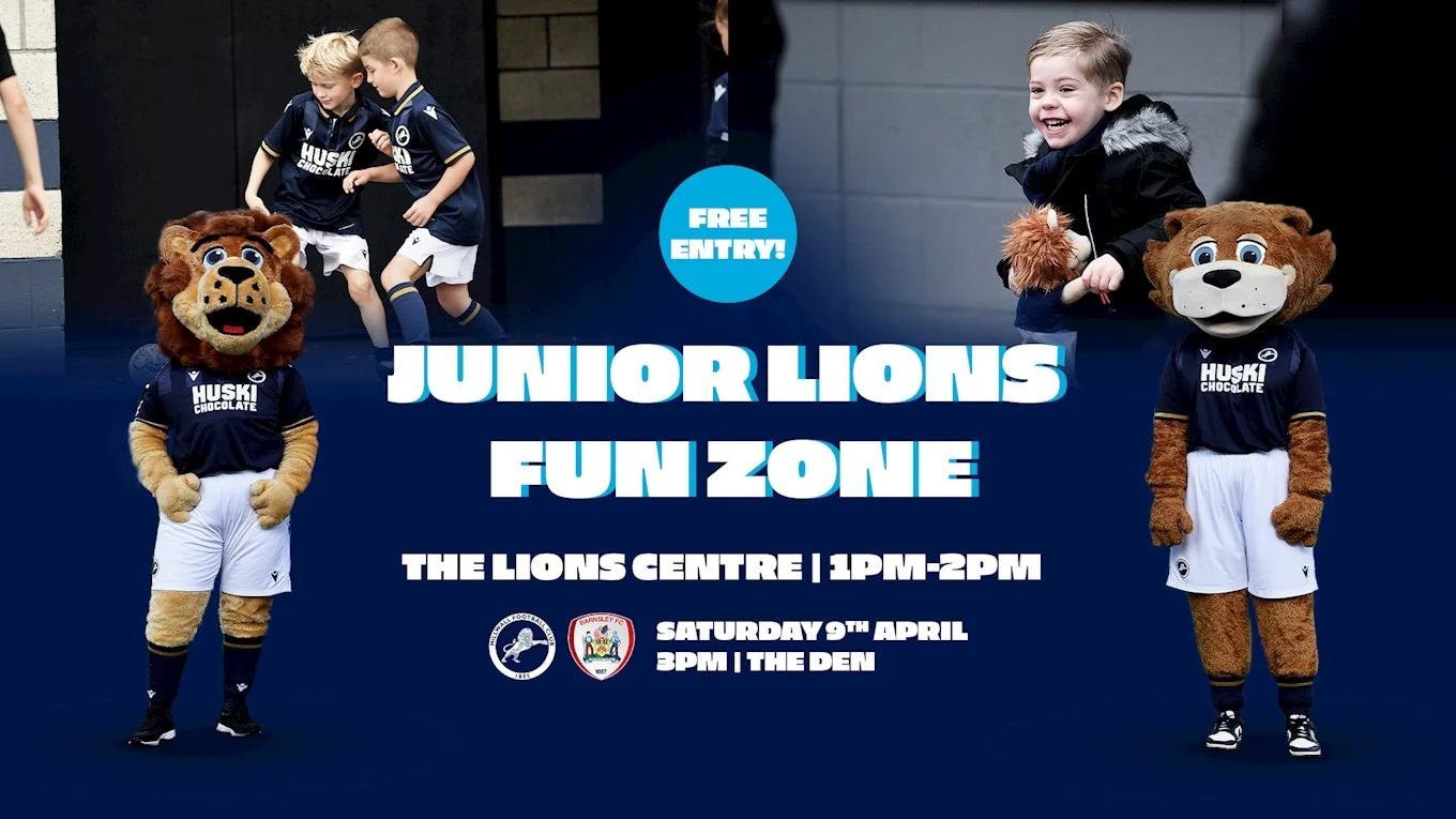 Millwall's Junior Lions Fun Zone is BACK!