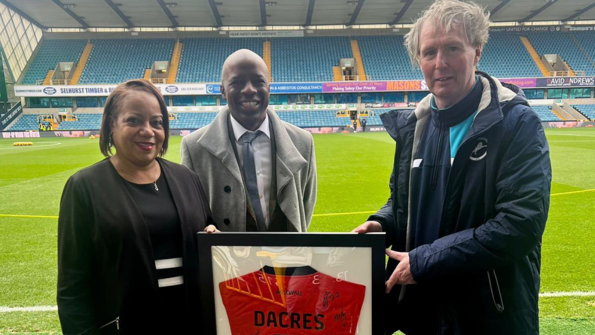 Millwall Community Trust were delighted to welcome Deputy Mayor of Lewisham Brenda Dacres and Councillor Sian Eiles to The Den on Saturday
