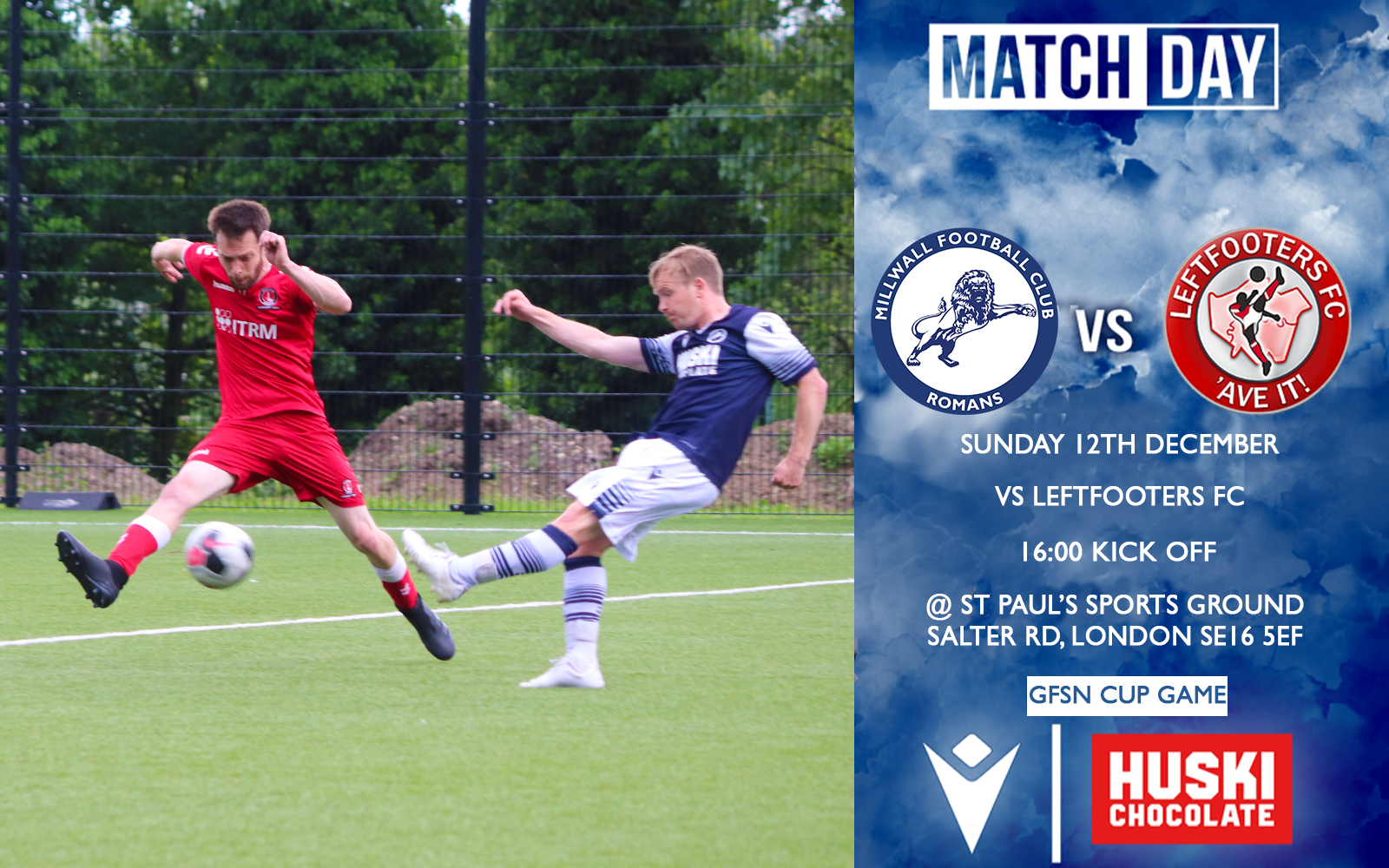 Millwall Community Trust - Millwall Romans vs Leftfooters FC GFSN Cup Game